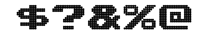 Lightman Pixel Font OTHER CHARS
