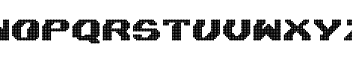 Lightman Pixel Font UPPERCASE