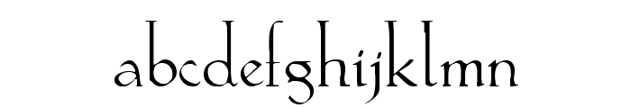 Lilith Font LOWERCASE