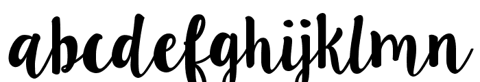 LillyBelle Font LOWERCASE