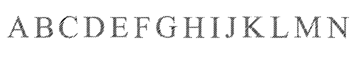 Limited Grids Regular Font UPPERCASE
