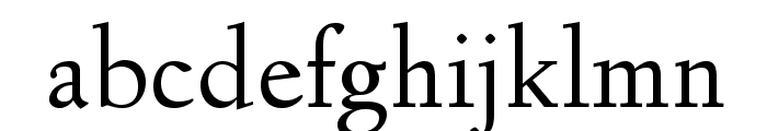 Linden Hill Font LOWERCASE