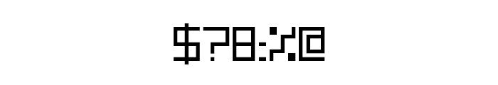 Line Pixel-7 Font OTHER CHARS