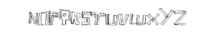 LineFever Font LOWERCASE