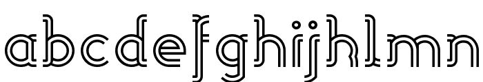 Linea Font LOWERCASE