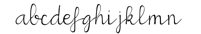 Linh Font LOWERCASE