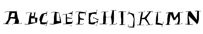 Linolphabet-Bold Font UPPERCASE