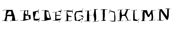 Linolphabet-Bold Font LOWERCASE
