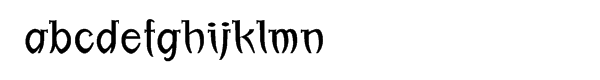 Linotype Boundaroundâ„¢ Regular Font LOWERCASE