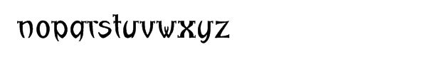 Linotype Boundaroundâ„¢ Regular Font LOWERCASE
