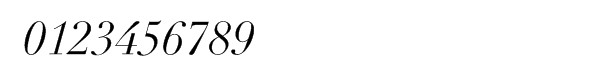 LinotypeÂ® Didot Pro Italic Font OTHER CHARS