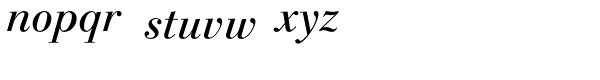 Linotype Gianotten Pro Italic Font LOWERCASE