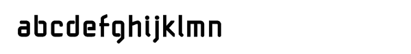 Linotype Kaliber™ Com Bold Font LOWERCASE