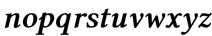 Linux Libertine Bold Italic Font LOWERCASE