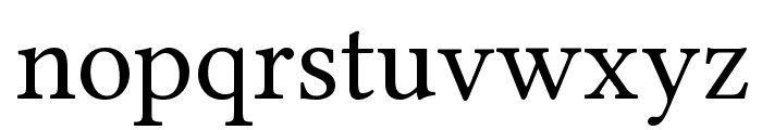 Linux Libertine Font LOWERCASE