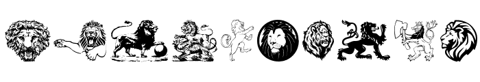 Lions Font OTHER CHARS