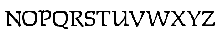 Lipsiantiqua-Regular Font UPPERCASE