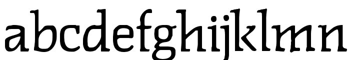 Lipsiantiqua-Regular Font LOWERCASE