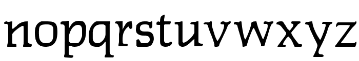 Lipsiantiqua-Regular Font LOWERCASE