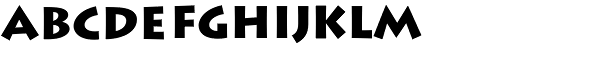 Lithos Pro-Black Font UPPERCASE