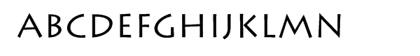 Lithos Pro Regular Font UPPERCASE
