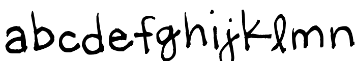 Little Miss Wonderful Font LOWERCASE