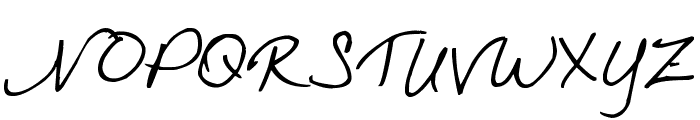 Little bird Font UPPERCASE