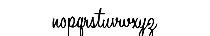 LittleBlackDress Font LOWERCASE