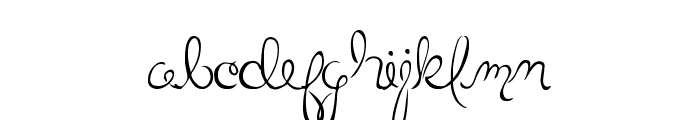 LittleBliss Font UPPERCASE