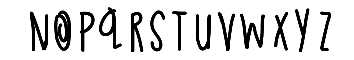 LittleBlueJay Font LOWERCASE