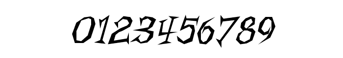 Living by Numbers Font OTHER CHARS
