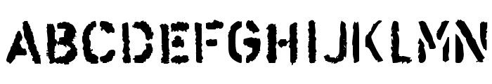 LLAlarm Font LOWERCASE