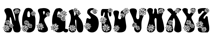 LMS Hippy Chick Font LOWERCASE