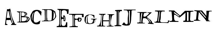 LOlivier Irregular Font LOWERCASE