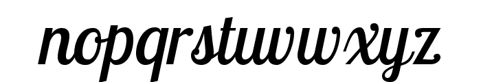 LobsterTwo-Italic Font LOWERCASE
