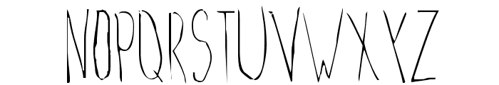 Lockjaw Font LOWERCASE