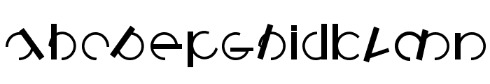 LogomatiqueBold Font LOWERCASE