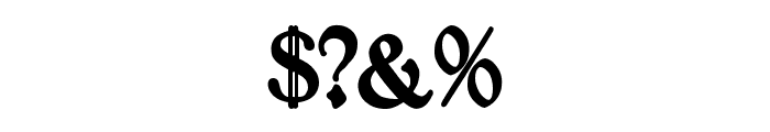 LombarDuerer Font OTHER CHARS