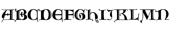 Lombardic Regular Font UPPERCASE