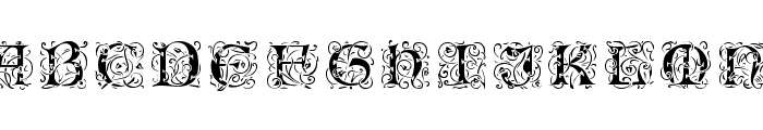 Lombardina Initial One Font UPPERCASE