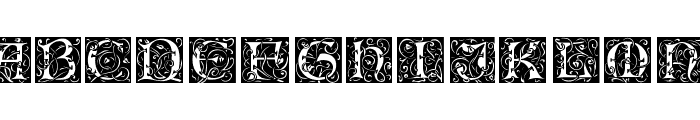 Lombardina Initial Two Font UPPERCASE