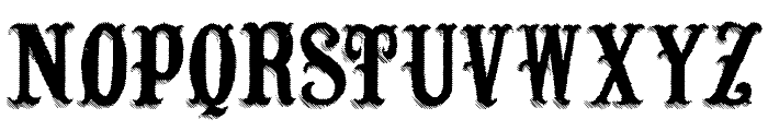 Lost Saloon Font UPPERCASE