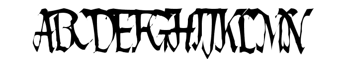 Lotharus Wide Top Font UPPERCASE