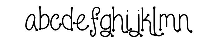 Love and laughter Font LOWERCASE