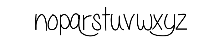 LoveMeForever Font LOWERCASE