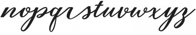 Lovelia otf (400) Font LOWERCASE