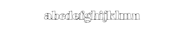 LowerHaight Font LOWERCASE