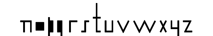 logotix Font LOWERCASE