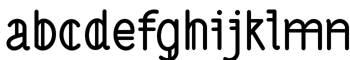 LS-RegularAlt Font LOWERCASE