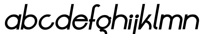 LT Oksana Medium Italic Font LOWERCASE